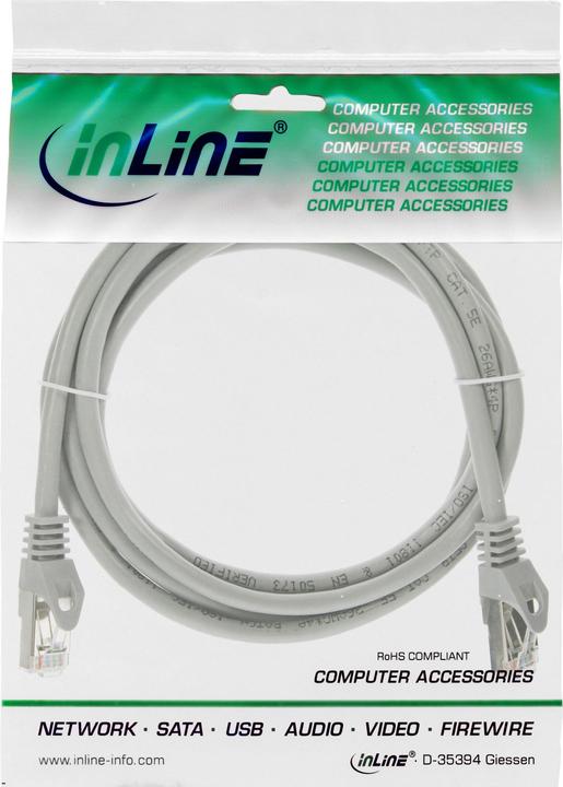 Immagine prodotto InLine Cavo patch (F/UTP, CAT5e, 1 m)