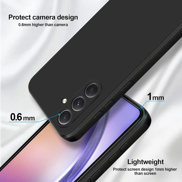 Produktbild RPD Samsung Galaxy S25 - Silikon Schutzhülle, schwarz (Samsung Galaxy S25)