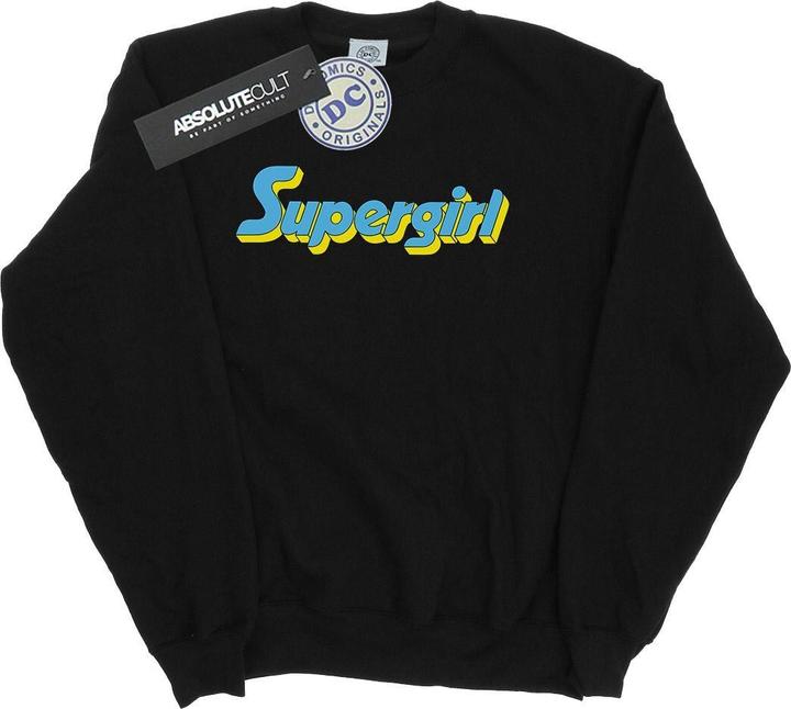 Image du produit - Sweat SUPERGIRL TEXT LOGO - Fille (140, 146)