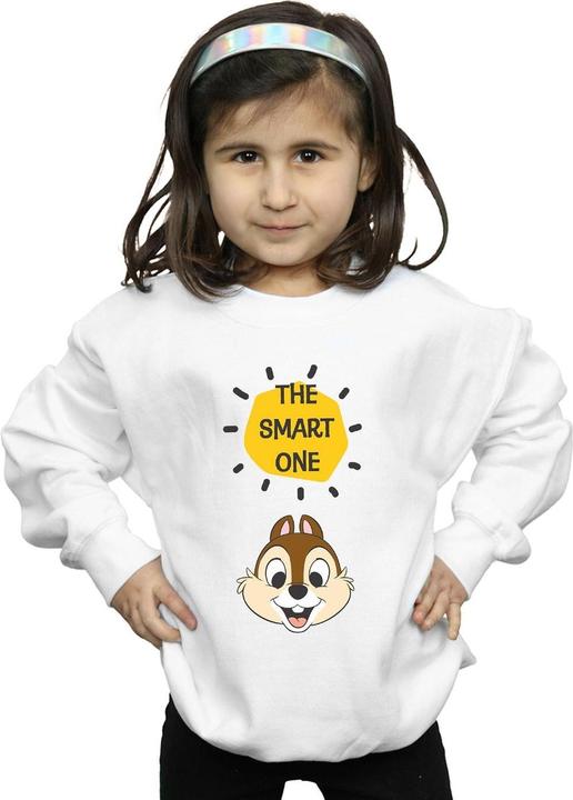 Actual product image Disney Girls Chip N Dale The Smart One Sweatshirt (116)