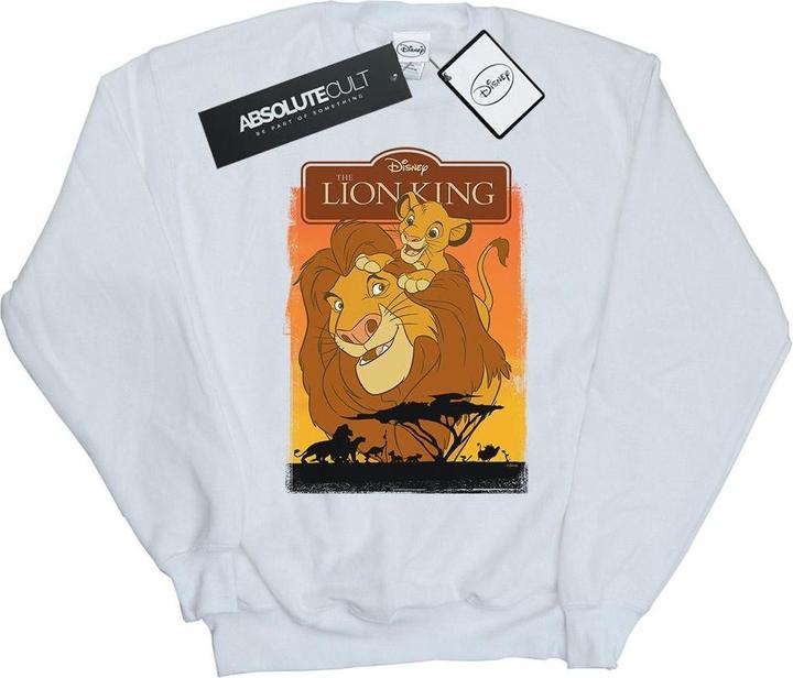 Actual product image Disney Womens/Ladies The Lion King Simba And Mufasa Sweatshirt (XL)