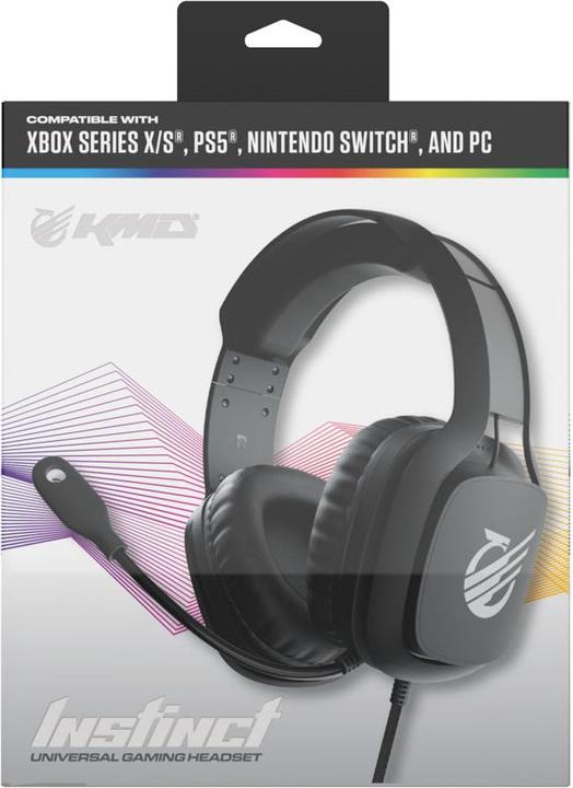 Actual product image KMD - Instinct Universal Headset - Black (Cable)