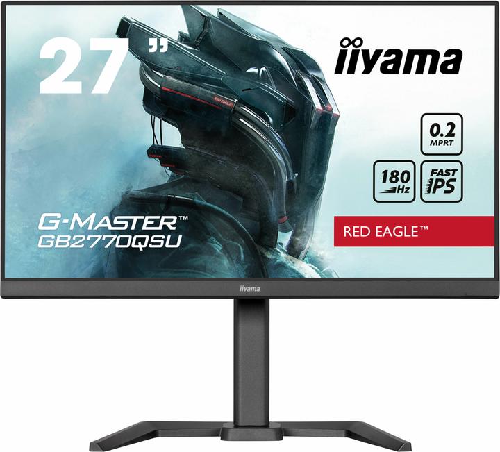 Productafbeelding iiyama 27 INCH G-MASTER RED EAGLE FAST IPS 2560X1440 180HZ EN 0,2MS MP (2560 x 1440 pixels, 27")