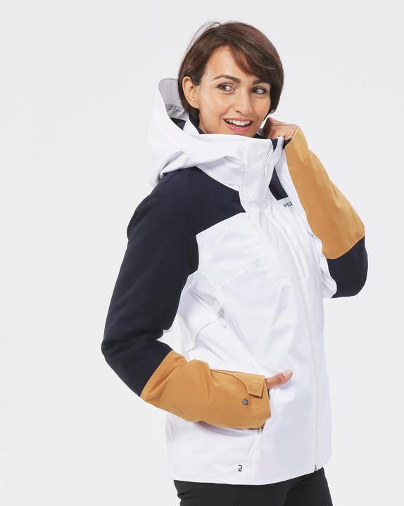 Immagine prodotto Wedze Giacca da sci donna 500 sport - bianco/navy/marrone (XS)