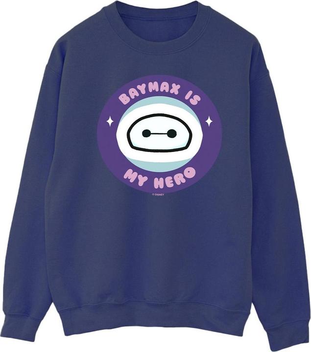 Actual product image Disney Mens Big Hero 6 Baymax My Hero Pocket Sweatshirt (S)