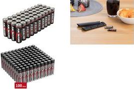 Actual product image Ansmann Alkaline Batterie (100 pcs., AAA, 540 mAh)