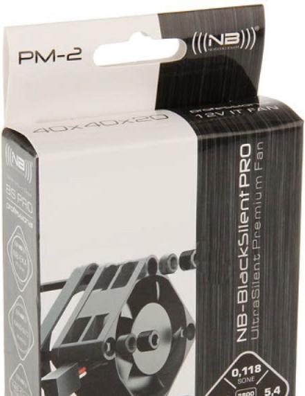 Produktbild Noiseblocker BlackSilent Pro PM-2 (40 mm, 1 x)