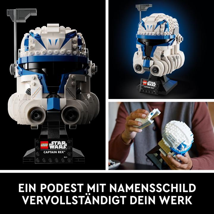 Actual product image LEGO Captain Rex Helmet (75349, LEGO Star Wars)
