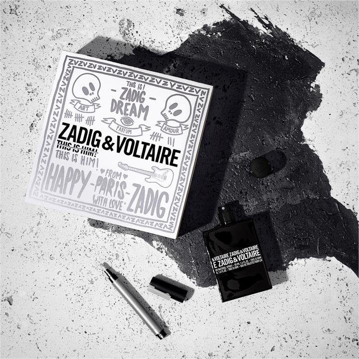 Produktbild Zadig & Voltaire This is Him! Christmas 2023 Eau de Toilette 50 / Shower Gel (Eau de Toilette, 173.40 ml)