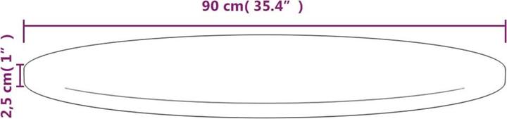 Produktbild VidaXL Skylar (90 x 2,5 cm)