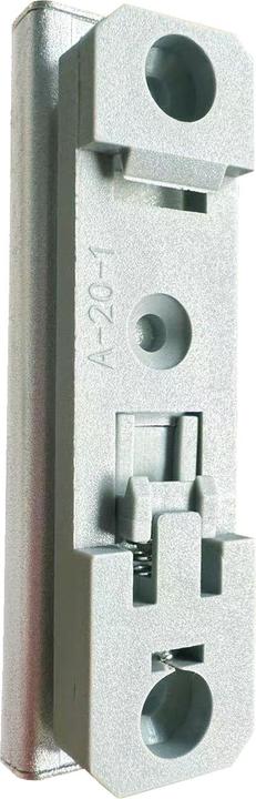 Actual product image Allnet TP Cat 6 overvoltage/lightning protection for ALL95100 top-hat rail mounting bracket
