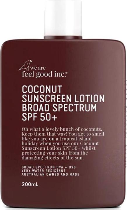 Produktbild We Are Feel Good We Are Coconut Sunscreen Lotion SPF50 (Sonnenlotion, SPF 50, 200 ml)