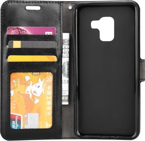 Immagine prodotto MU Classic Custodia in pelle con copertina a libro Crazy Horse (Samsung Galaxy A8 (2018))