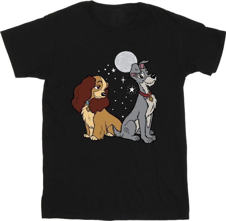 Image du produit Disney - T-shirt LADY AND THE TRAMP MOON - Fille (152, 158)