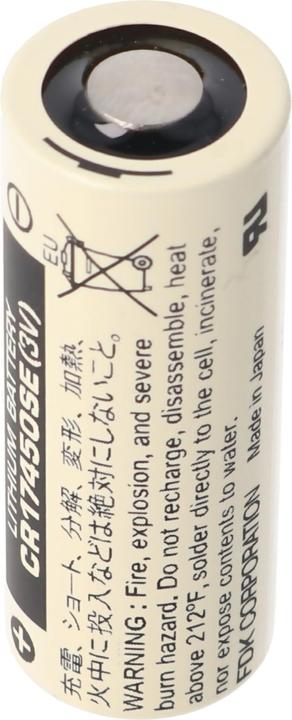 FDK Batteria CR17450SE dimensione A, senza etichette di saldatura (1 pz., A, 2500 mAh)
