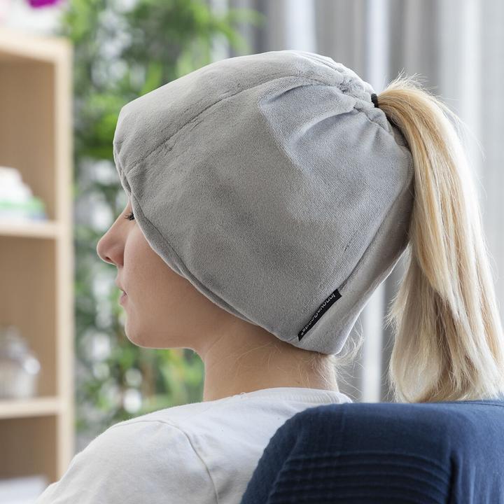 Actual product image InnovaGoods Hawfron Migraines and Relaxation Gel Hat Grey