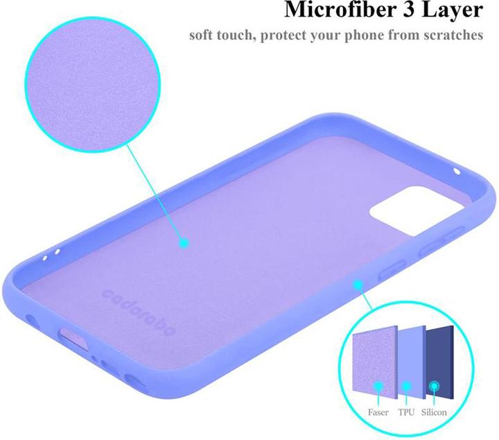 Immagine prodotto Cadorabo Copertura della cassa del silicone liquido TPU (Samsung Galaxy A81)