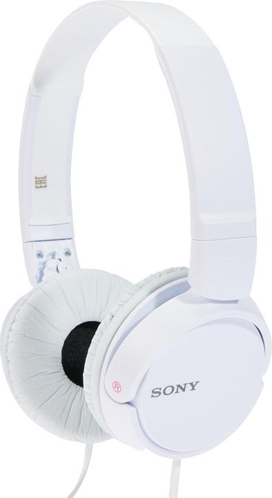 Actual product image Sony Mdr-Zx110w (No noise cancelling, Cable)