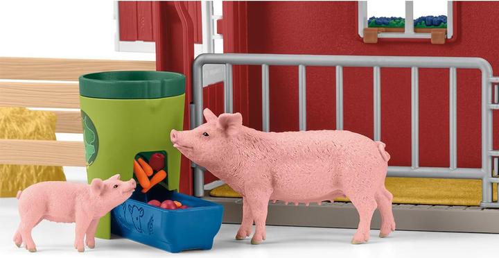 Actual product image Schleich Barn with animals and accessories