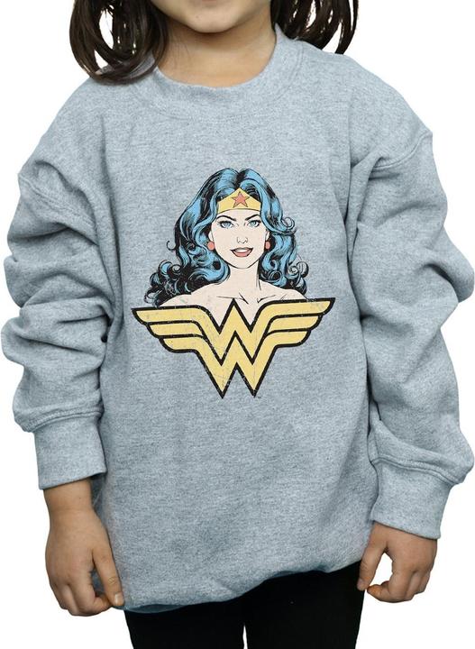 Immagine prodotto Wonder Woman Gaze Felpa Ragazze (140, 146)