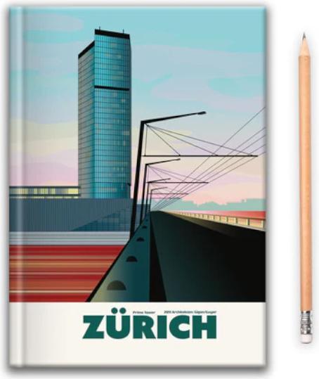 S.wert Design Skizzenbuch Zürich Prime Tower (A5, Blanko)