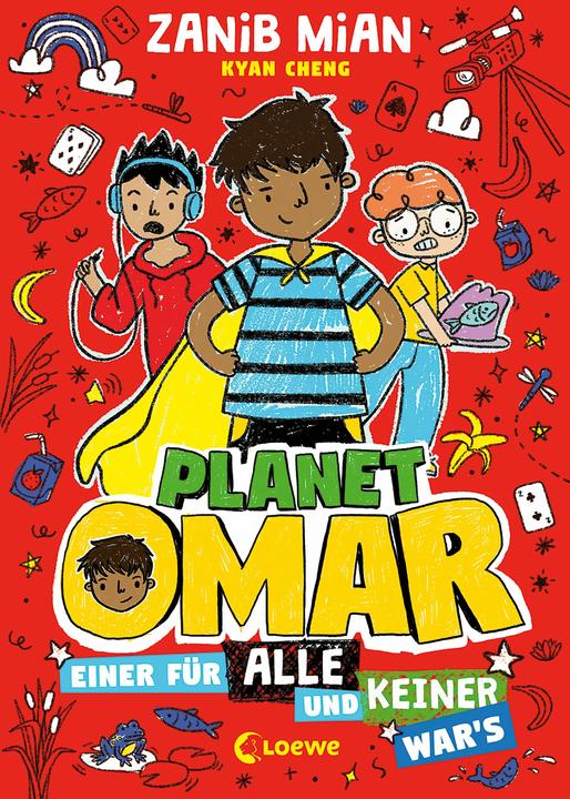 Actual product image Planet Omar (Band 4) - Einer für alle und keiner war's (German, Zanib Mian, Ann Lecker, Kyan Cheng, 2022)