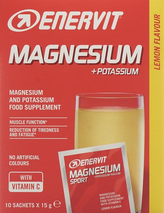 Image du produit Enervit Magnésium Potassium, 10 x15 g (10 pièce(s), Beutel, 183 g)