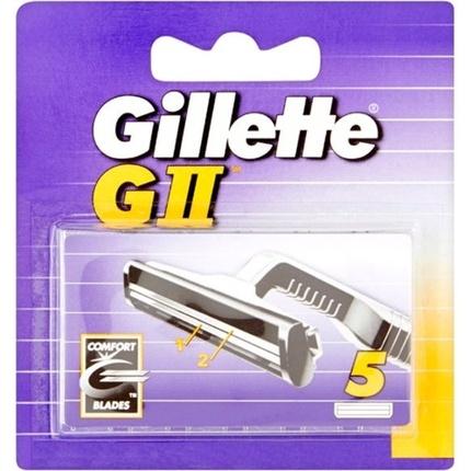 Produktbild NIVEA Gillette GII - G2 Klingen - 5 Stück (5 x)