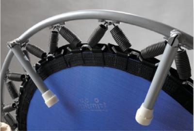Produktbild Trimilin Fitnesstrampolin Med Schwarz, Ø 102 cm, bis 110 kg (102 cm)