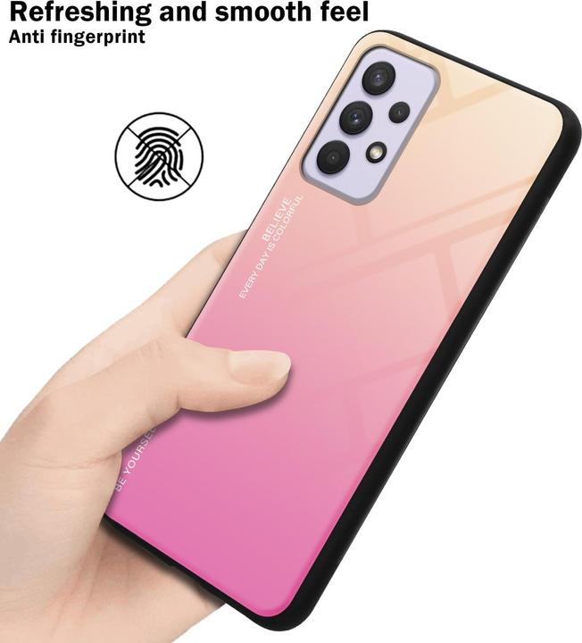 Actual product image Cadorabo TPU 2 colors glass envelope (Samsung Galaxy A33 5G)