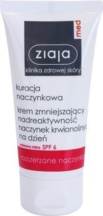 Produktbild Ziaja Moisturizing Skin With A Tendency To Redness Spf 6 Capillary Care 50 Ml (Sonnencreme Gesicht, 50 ml)