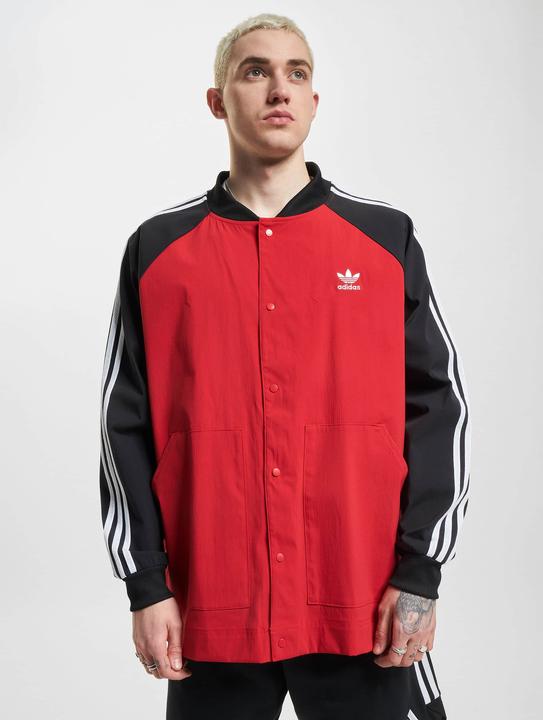 Actual product image adidas SST Woven training jacket better scarlet/ - 102113 (M)