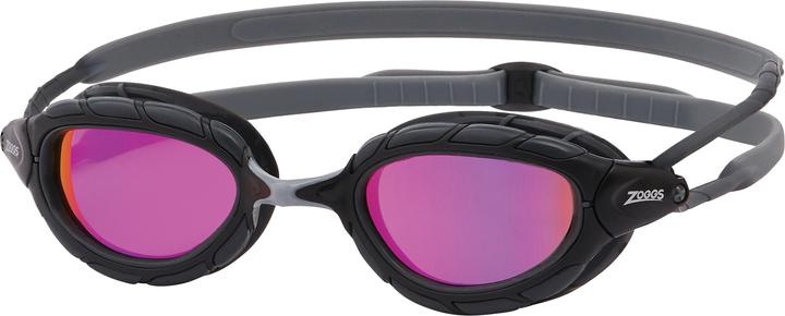 Pink, grey black