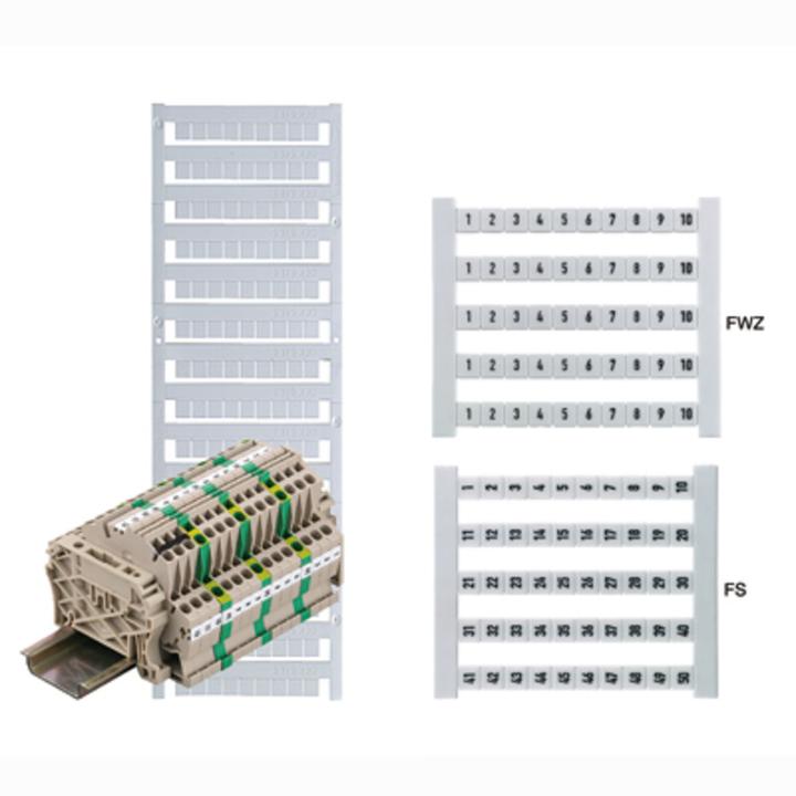Immagine prodotto Weidmüller Marcatore terminale 6 mm DEK 6 GW 7 0526960007 Bianco