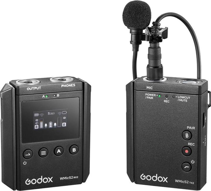Godox WMicS2 Kit 1 UHF Wireless Microphone System