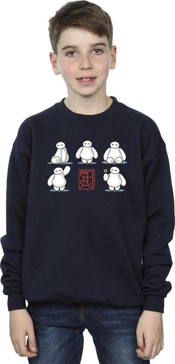 Produktbild Disney Big Hero 6 Baymax Many Poses Sweatshirt Jungen (140, 146)
