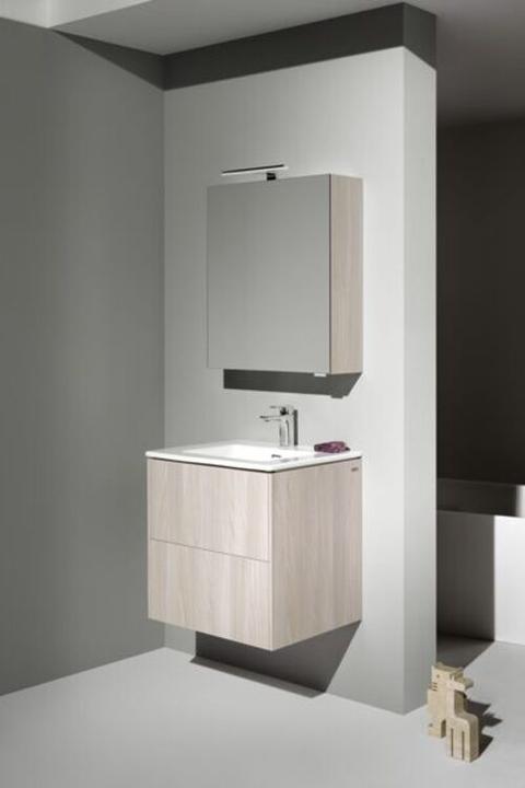Produktbild Laufen Base Spiegelschrank 600 mm, 1 Tür, LED- Licht Element, Scharnier rechts