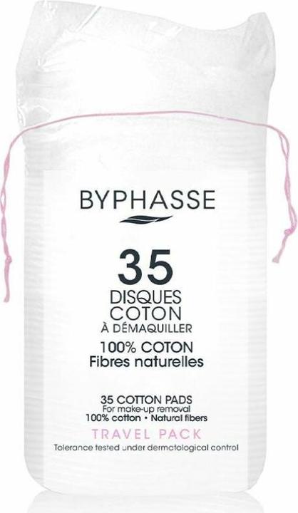 Actual product image Byphasse DISCOS ALGODÓN desmaquillante 35 u (Cleansing lotion)