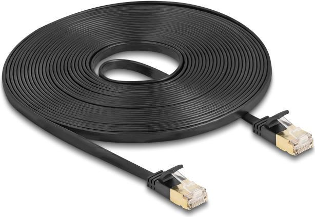 Image du produit Delock Câble réseau RJ45 Cat.6A mâle à mâle avec robu (U/FTP, CAT7, 7.50 m)