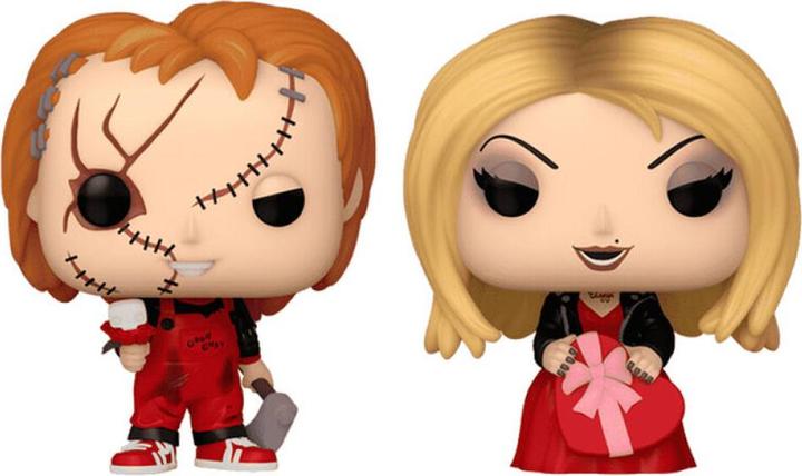 Produktbild Funko Chucky - Die Mörderpuppe Pocket POP! Vinyl Figuren 2er-Pack Valentines 4 cm