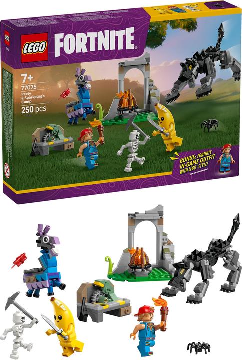 Immagine prodotto LEGO Das Lager von Schali und der Zündkerzenkünstlerin (77075, LEGO Fortnite)