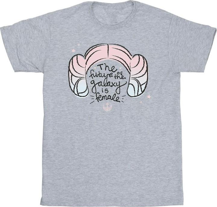 Image du produit Star Wars - T-shirt PRINCESS LEIA FUTURE OF THE GALAXY - Fille (140, 146)