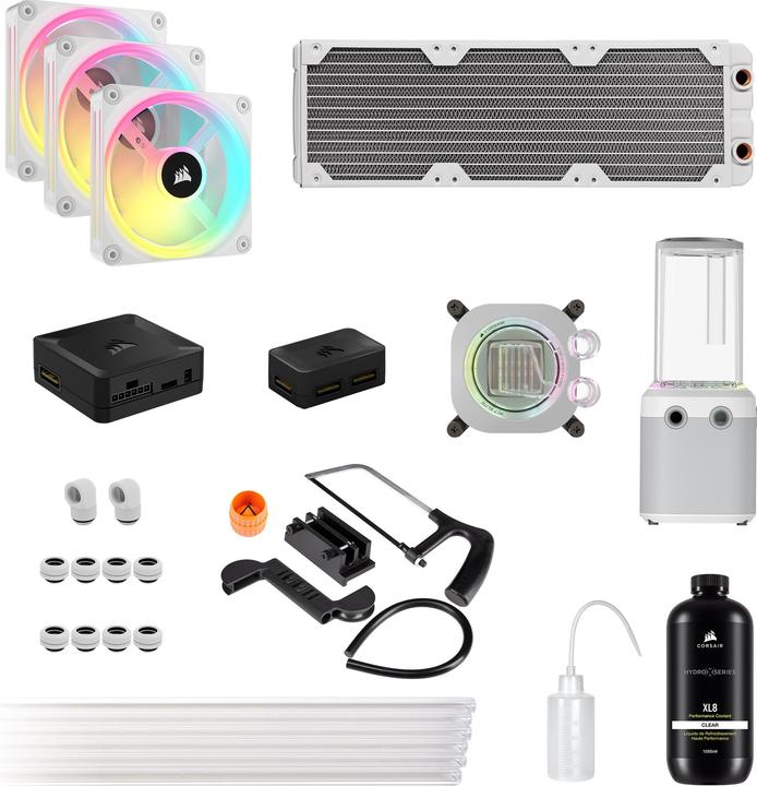 Corsair Hydro X iCUE XH405i Kit RGB bianco