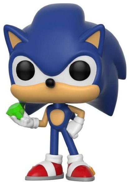 Funko POP! - Sonic The Hedgehog : Sonic (Emerald)