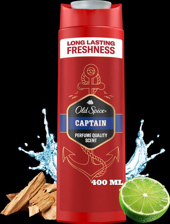 Actual product image Old Spice CAPTAIN 2in1 shower gel 400 ml (400 ml)
