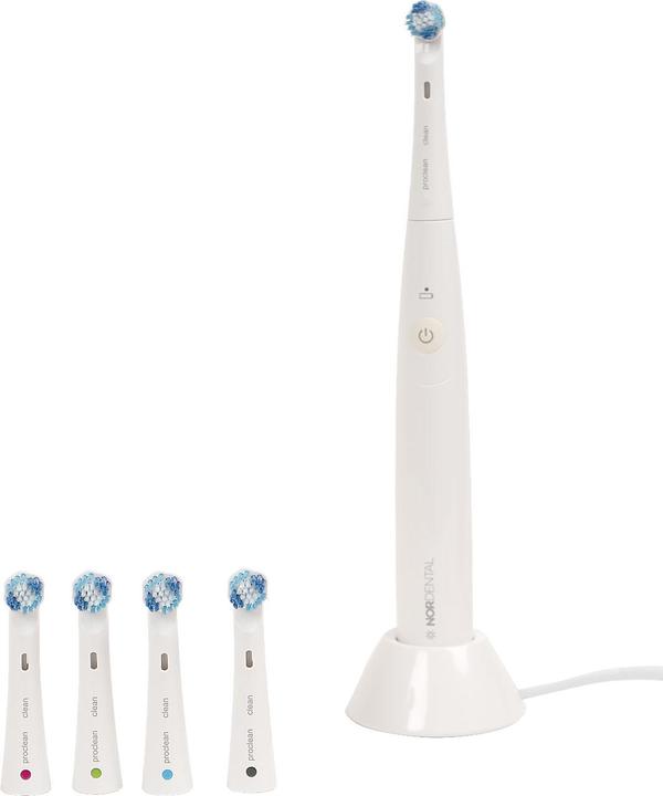 Image du produit Ideoon Brosse à dents électrique avec 4 brossettes souples