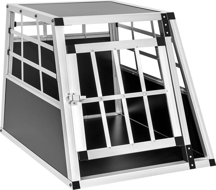 tectake Hundetransportbox (Hund, Sicherheitsverschluss)