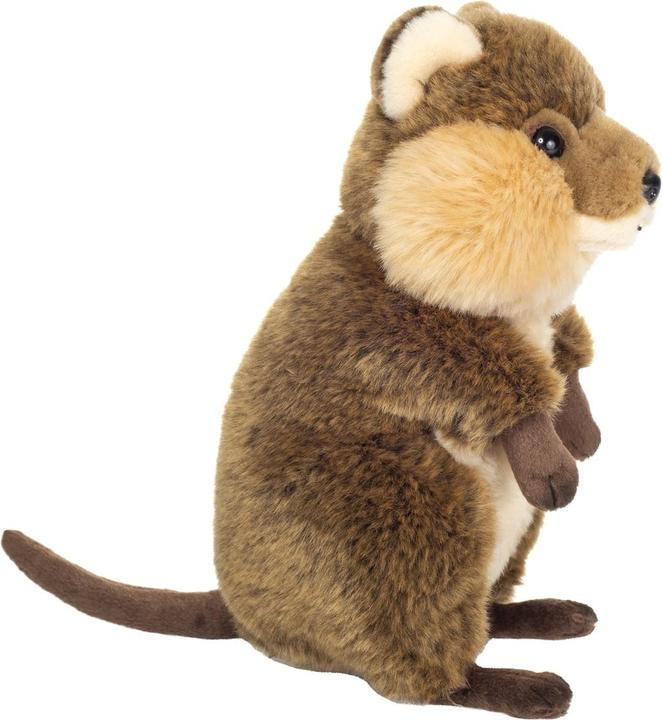 Produktbild Teddy Hermann 923251 - Quokka, 24cm, Plüschtier mit Tier-Infos, Sonderkollektion: erkl (24 cm)
