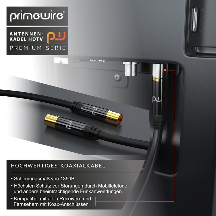 Immagine prodotto Primewire Koaxialkabel Premium (85 dB, Cavi antenna)