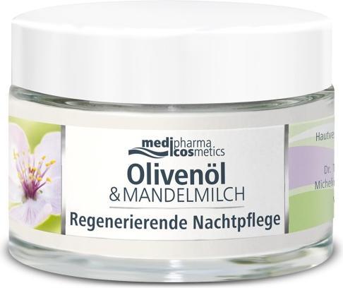 Immagine prodotto Dr. Theiss Latte di mandorla d'oliva rigenerante per la notte, 50 ml XNC (50 ml, Crema notte)